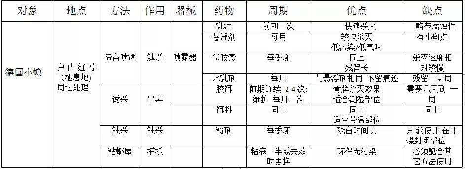 另人聞風(fēng)喪膽的德國(guó)小蠊，如何科學(xué)地消滅它